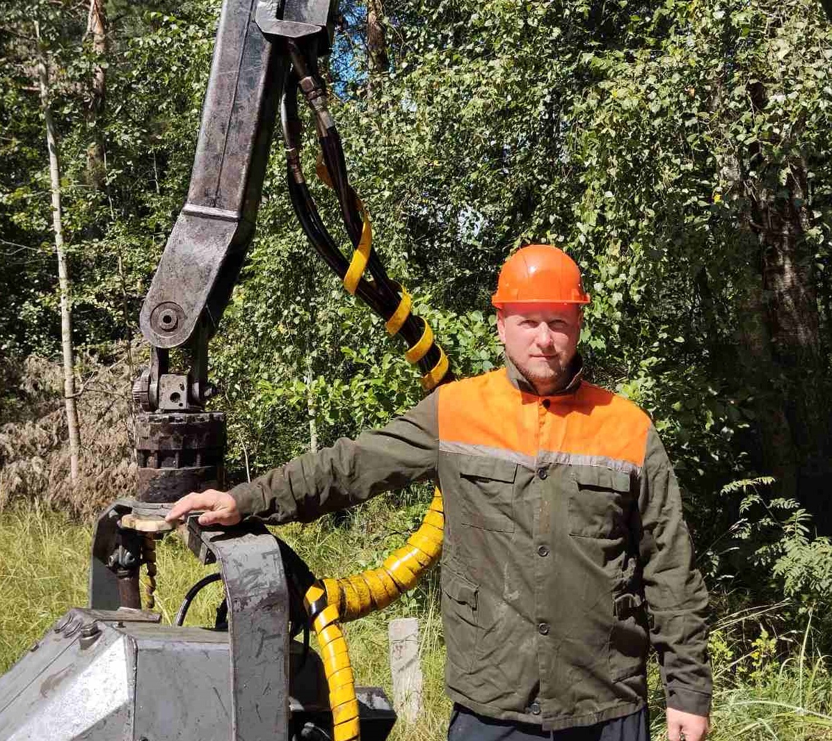 Бабруйскі лясгас дапамагае Быхаўскаму справіцца з наступствамі ўрагану