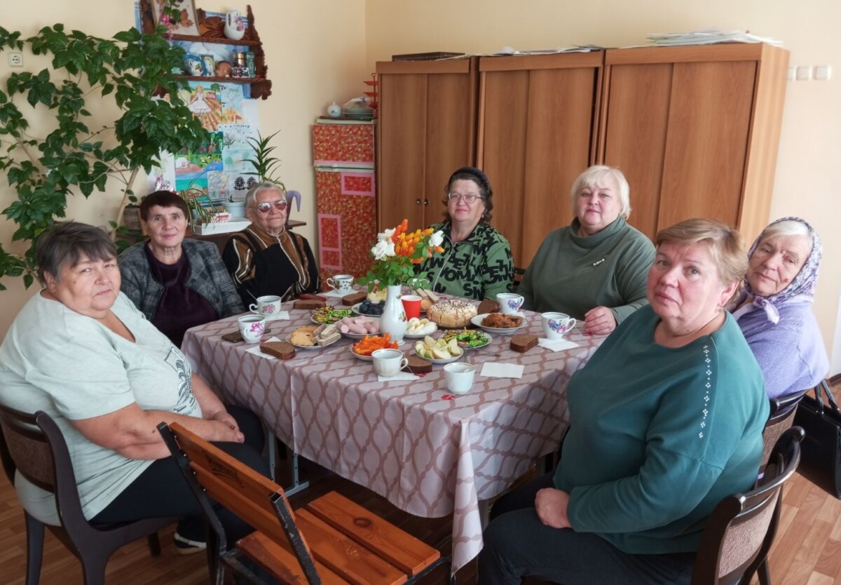 Рассказываем, как на базе социального пункта в аг. Химы прошло мероприятие, посвященное Дню пожилых людей