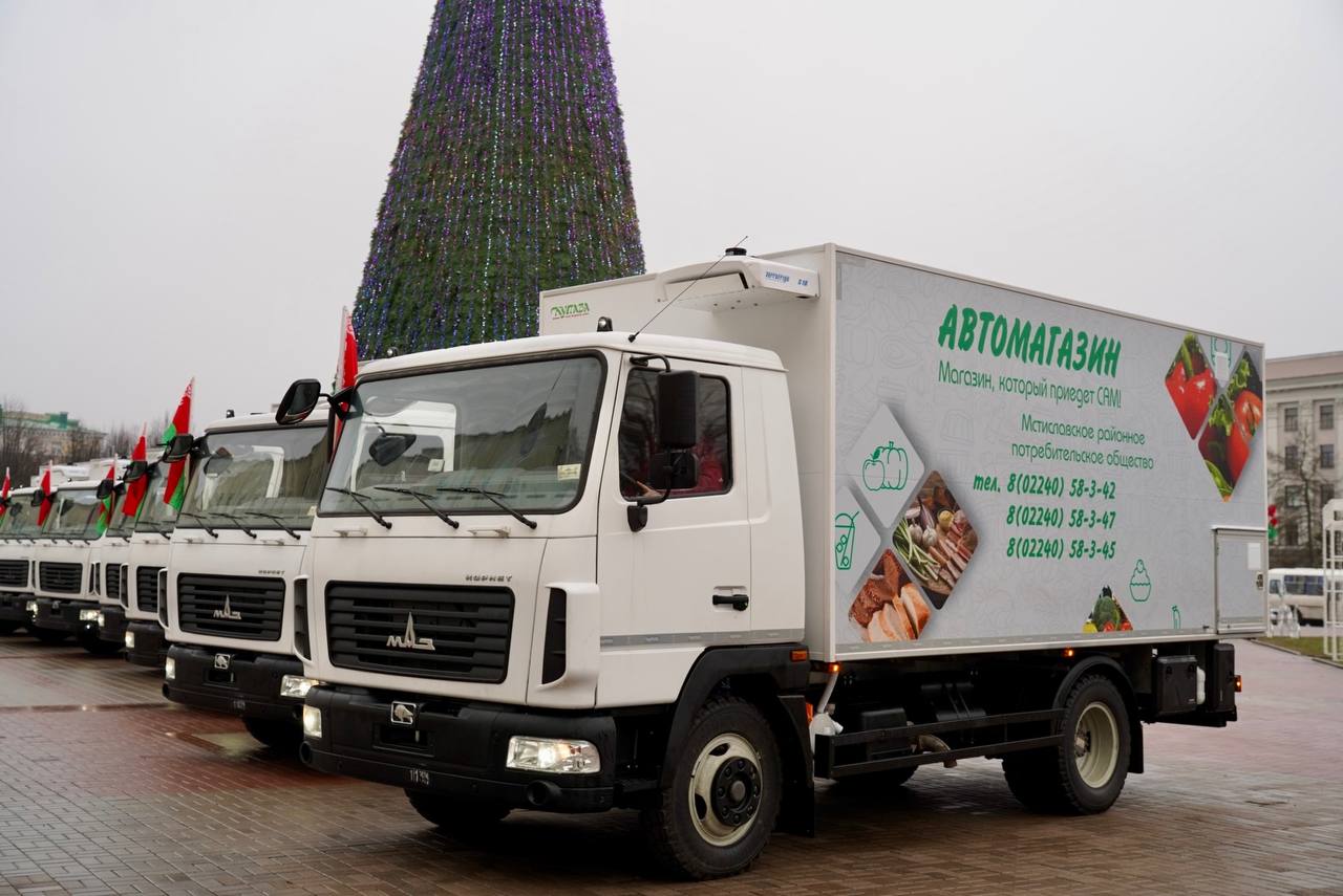 Две новые автолавки будут обслуживать Бобруйский район  